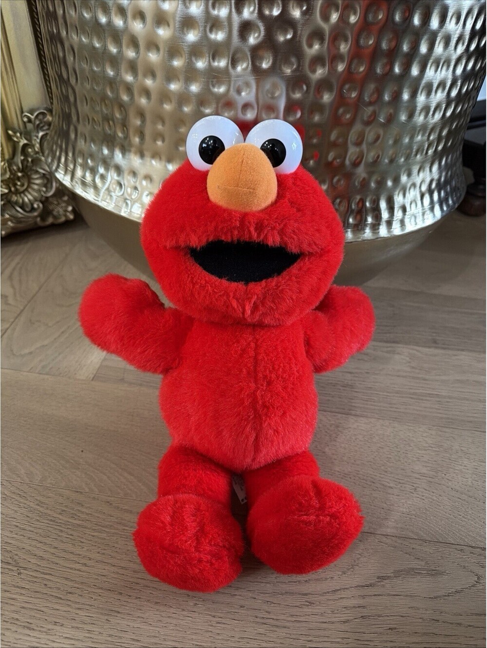 Vintage Tickle Me Elmo Sesame Street 1996 Fisher Price Plush Toy, New Works